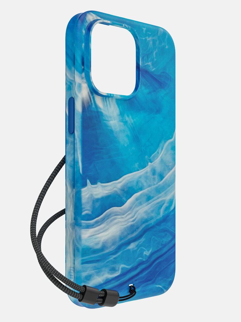 Carve Marble (Blue/White) Case with MagSafe for iPhone 15 Pro Max, , large
